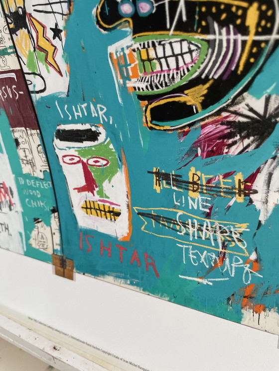 Image 1 of Jean Michel Basquiat - Ishtar-poster