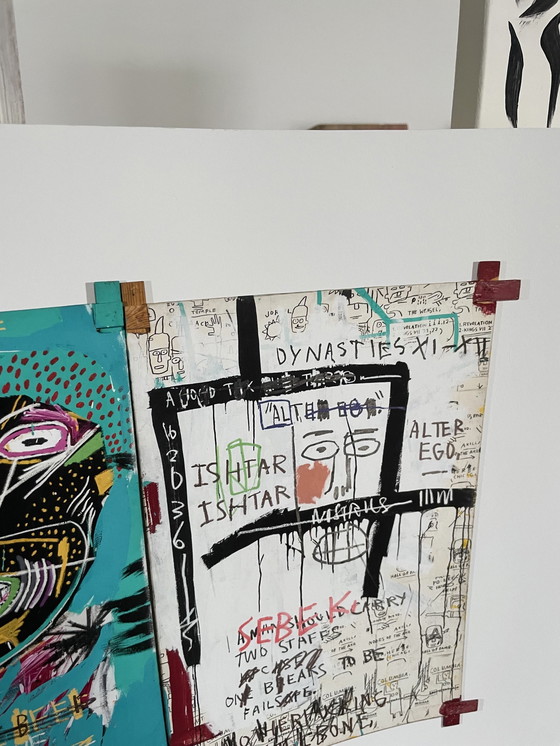 Image 1 of Jean Michel Basquiat - Ishtar-poster