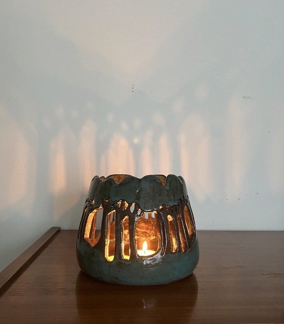 Image 1 of Keramische Kaarsenhouder, Rob Sutherland Ceramics