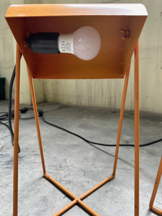 Image 1 of Antonino Sciortino Orange Table Lamps