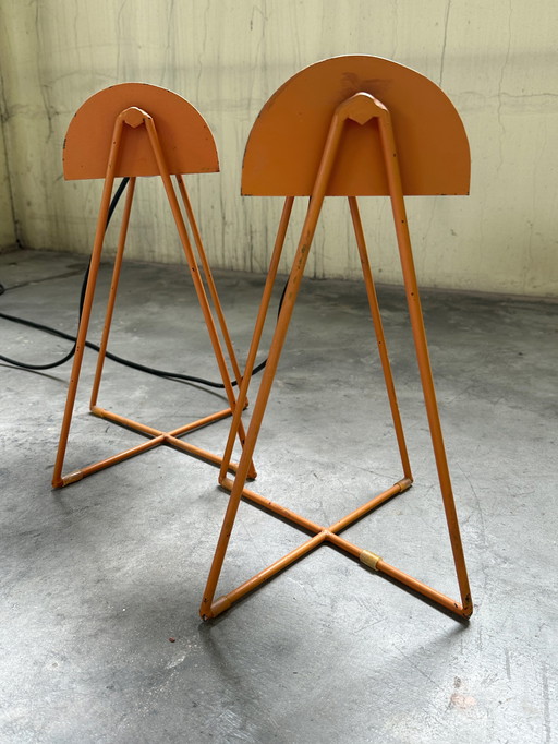 Antonino Sciortino Orange Table Lamps