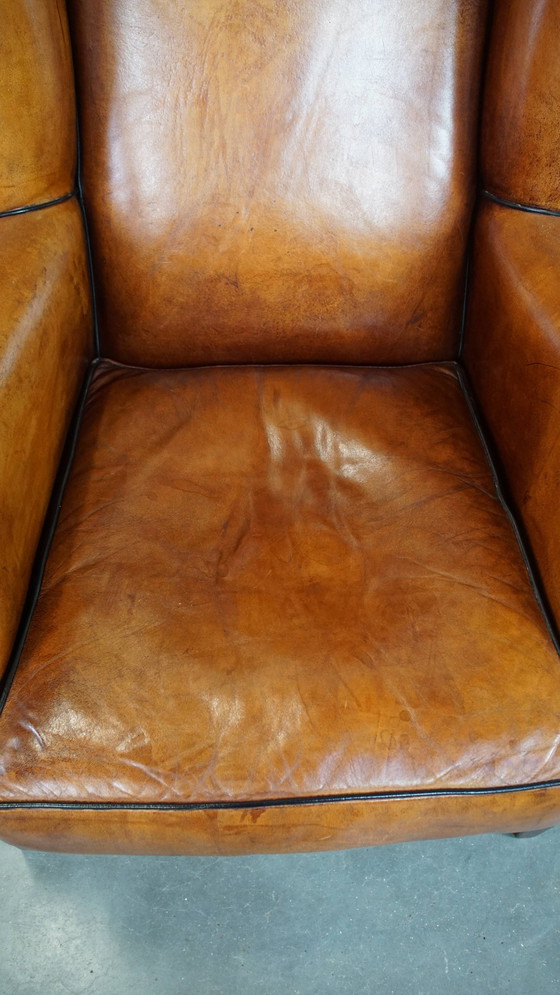 Image 1 of Schapenleren Oorfauteuil