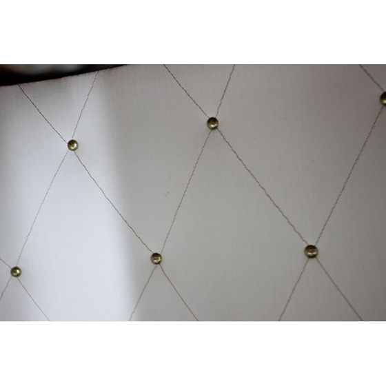 Image 1 of Vintage vitrinekast van mahoniehout en glas, Tsjechië 1960