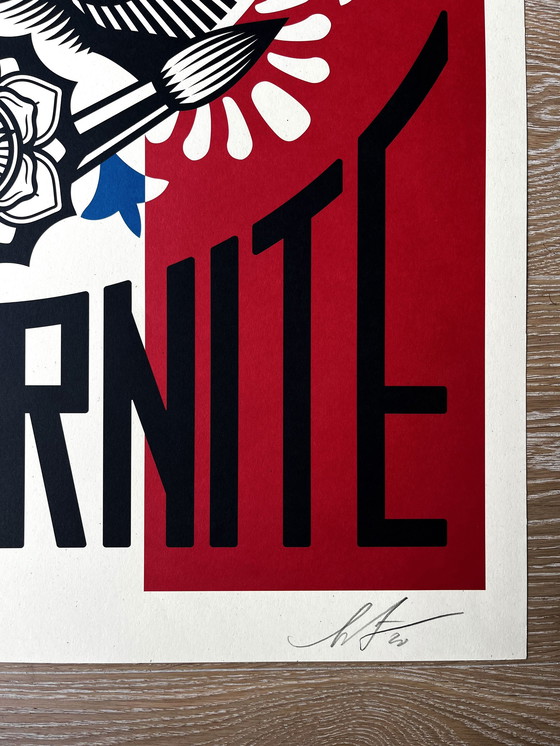 Image 1 of GEHOORZAAM Shepard Fairey 2020 — Liberté, Égalité, Fraternité