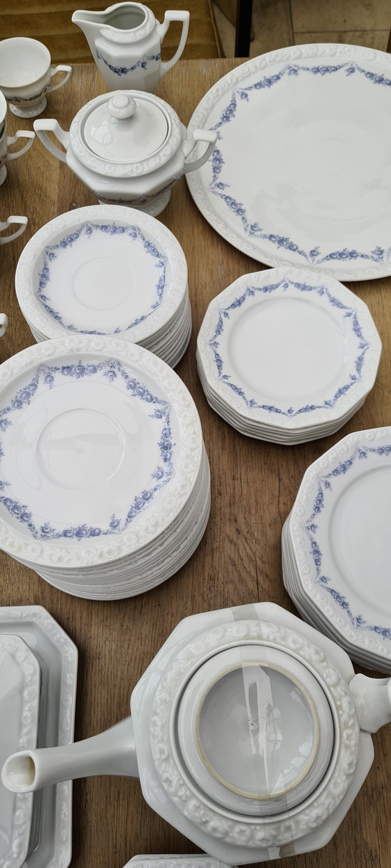 Image 1 of Rosenthal  Maria Weiss Rosenkante Blau