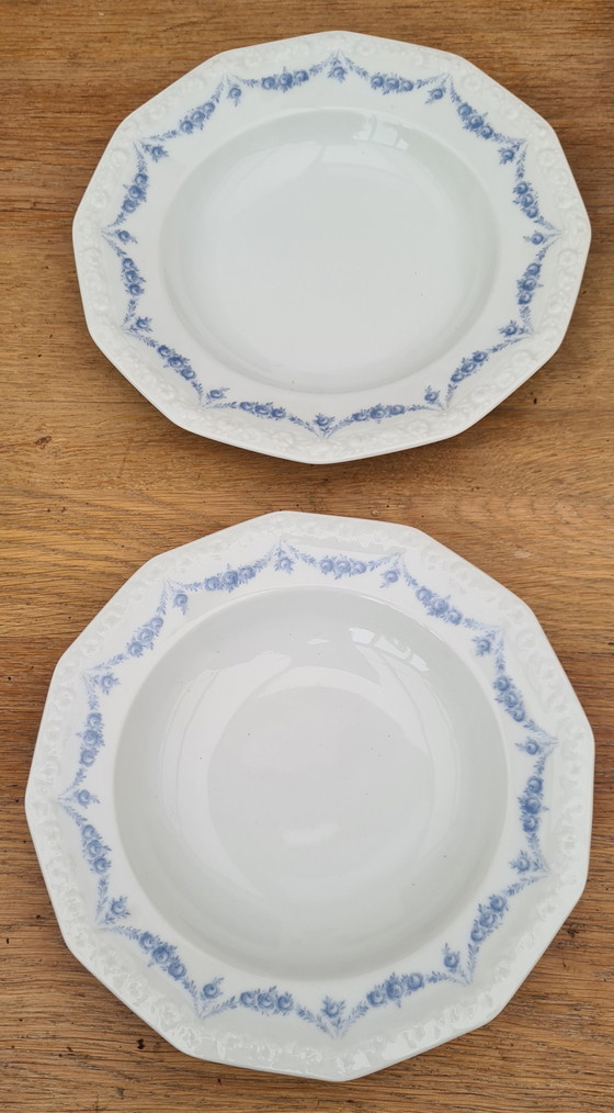 Image 1 of Rosenthal  Maria Weiss Rosenkante Blau