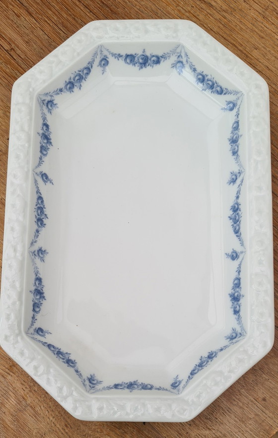 Image 1 of Rosenthal  Maria Weiss Rosenkante Blau