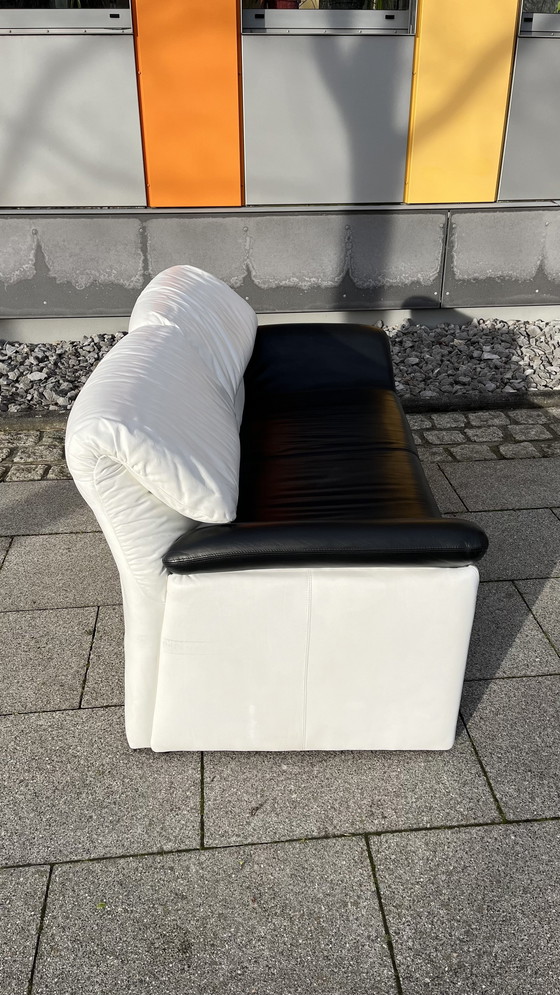 Image 1 of Cor Design Sofa leer zwart-wit