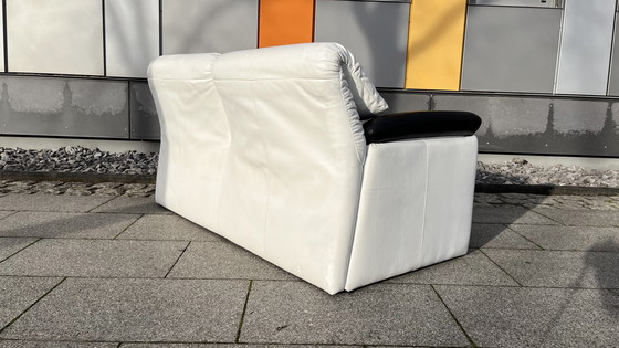 Image 1 of Cor Design Sofa leer zwart-wit