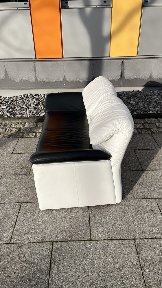 Image 1 of Cor Design Sofa leer zwart-wit