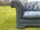 Chesterfield fauteuil blauw
