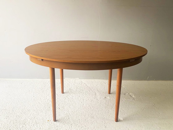 Image 1 of 1960S Mid Century Modern Dining Set Door Schreiber Furniture And Ab Tubular Products