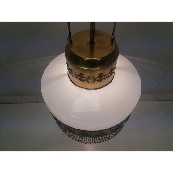 Image 1 of Vintage Jugendstil kroonluchter, Tsjecho-Slowakije 1910