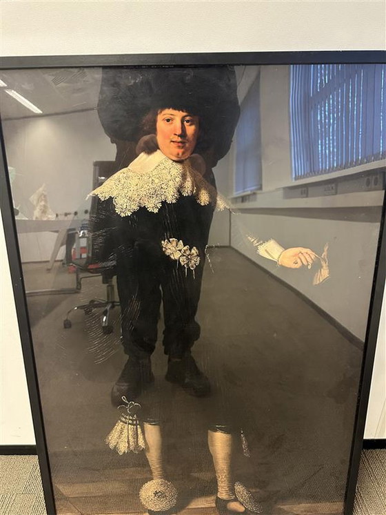 Image 1 of Marten Solmans en Oopjen Coppit - Rembrandt van Rijn Poster