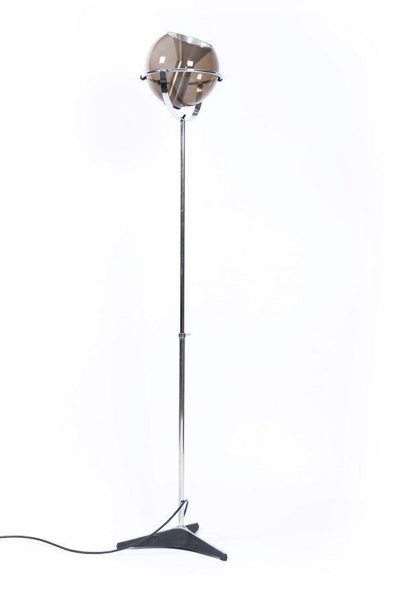 Image 1 of Frank Ligtelijn for Raak, adjustable Globe Floor Lamp