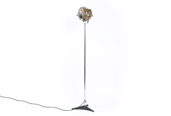 Image 1 of Frank Ligtelijn for Raak, adjustable Globe Floor Lamp