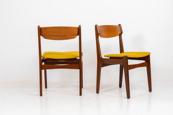 Image 1 of 2x Vintage eetkamerstoelen