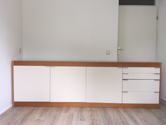 Image 1 of Pastoe dressoir L160 Jubileum - kersenhout met wit