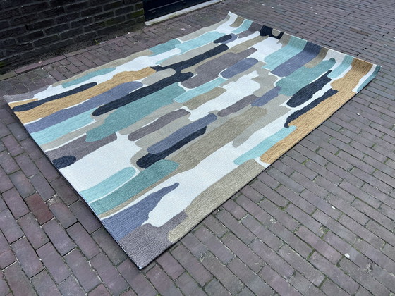 Image 1 of Harlequin Trattino Sea Glass In & Outdoor Vloerkleed