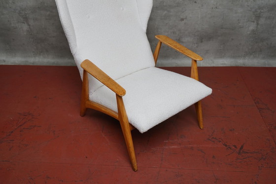 Image 1 of Duitse vleugelfauteuil Mid-Century