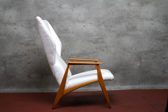 Image 1 of Duitse vleugelfauteuil Mid-Century