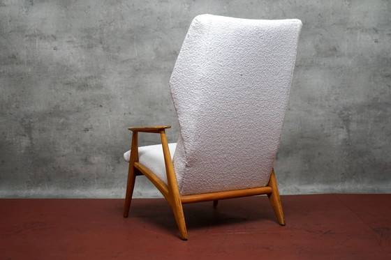 Image 1 of Duitse vleugelfauteuil Mid-Century