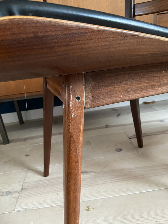 Image 1 of 3 x vintage ladderstoelen