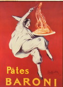 Leonetto Cappiello - Pates Baroni poster