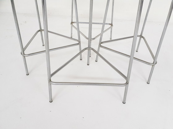 Image 1 of Arne Jacobsen voor Fritz Hansen "M3170" krukken, Denemarken, 1967