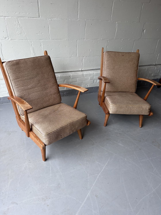 Image 1 of 2 x Vintage stoelen fauteuil 