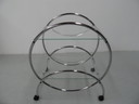 Vintage chrome trolley