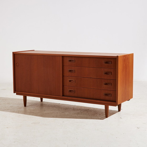 Image 1 of Mk9954 Gerestaureerd teak dressoir