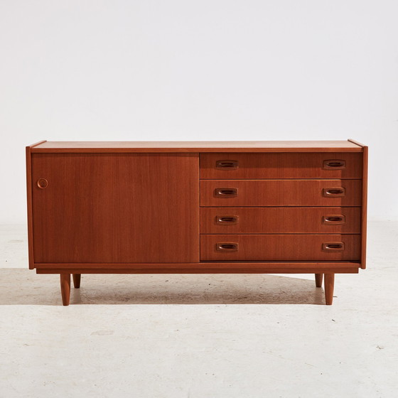 Image 1 of Mk9954 Gerestaureerd teak dressoir