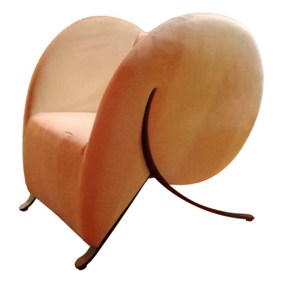 Image 1 of Vintage fauteuil "comma" van Yaacov Kaufman voor Arflex 1991