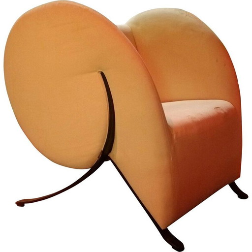 Vintage fauteuil "comma" van Yaacov Kaufman voor Arflex 1991