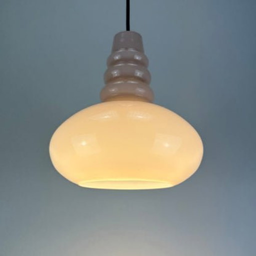 Peill & Putzler Hanglamp - Zeldzaam Licht Roze - 1960