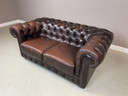 Vintage Chesterfield 2 zits bank