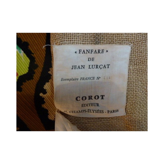 Image 1 of Het vintage wandtapijt van Jean Luract