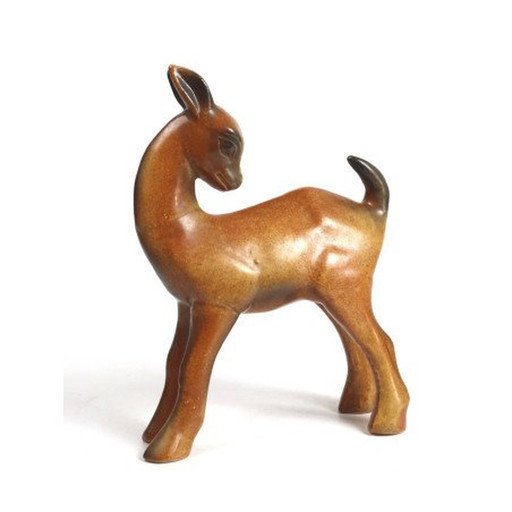 Ceramic Deer By Ruscha