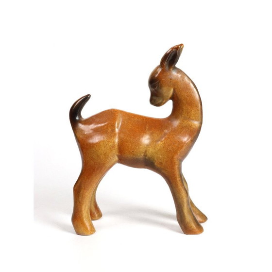 Image 1 of Ceramic Deer By Ruscha