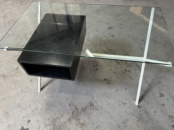 Image 1 of Vintage Franco Albini Desk Met Bijpassende Bureaustoel