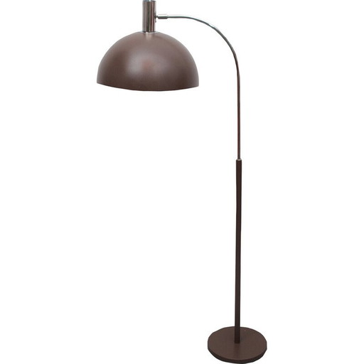 Vintage chromen vloerlamp, 1970