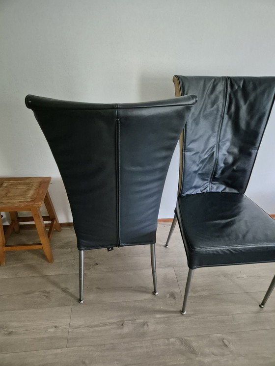 Image 1 of 4x Hvs Eetkamerstoelen