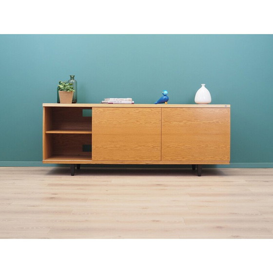 Image 1 of Essenhouten dressoir, Deens ontwerp, jaren 1990, vervaardigd door Skovby