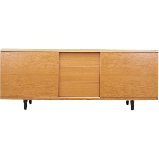 Image 1 of Essenhouten dressoir, Deens ontwerp, jaren 1990, vervaardigd door Skovby