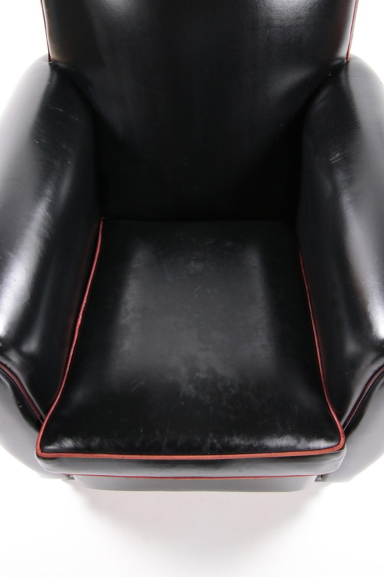 Image 1 of Zeer comfortabele en prachtige leren fauteuil van LA Lounge Atelier.