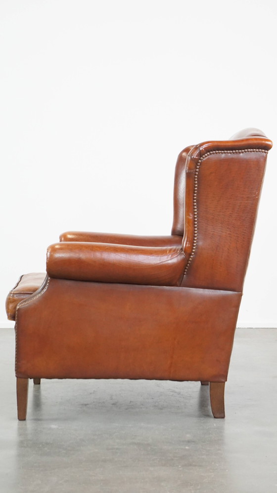 Image 1 of Schapenleren Oorfauteuil