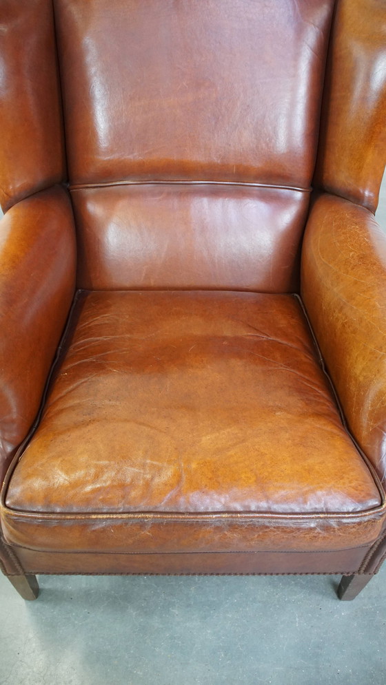 Image 1 of Schapenleren Oorfauteuil