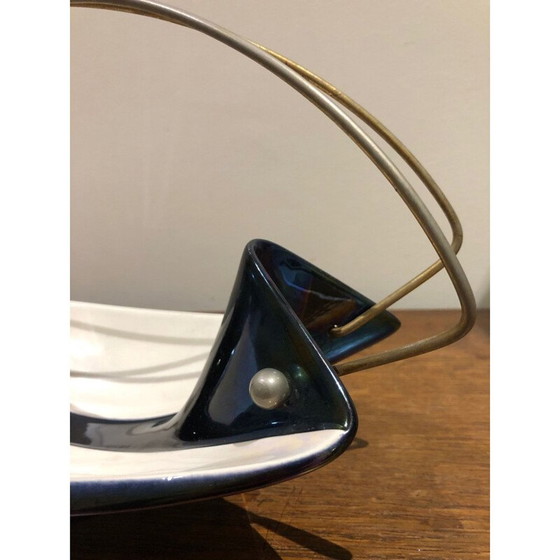 Image 1 of Vintage keramische verceram beker, 1950