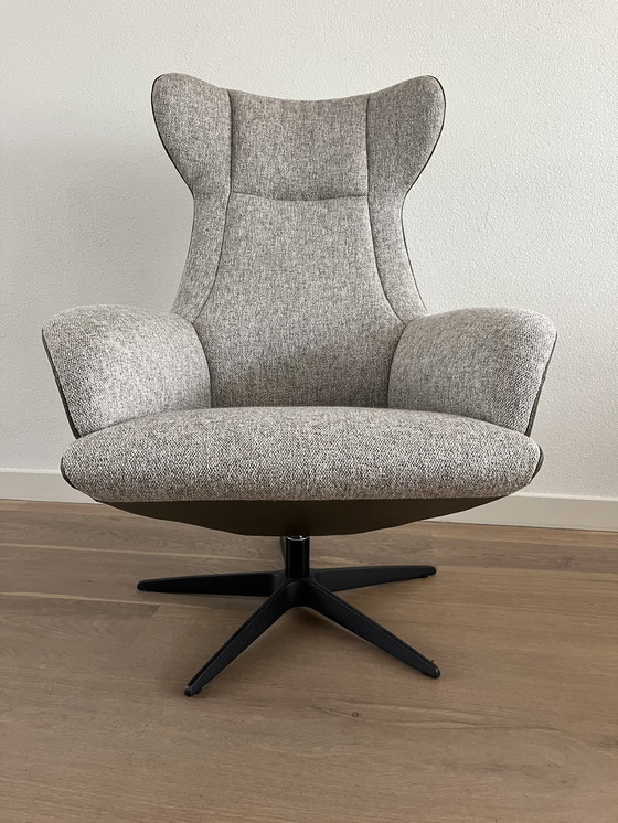 Image 1 of 2x Goossens fauteuil + hocker